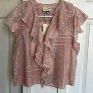 Pink Paisley Top Universal thread